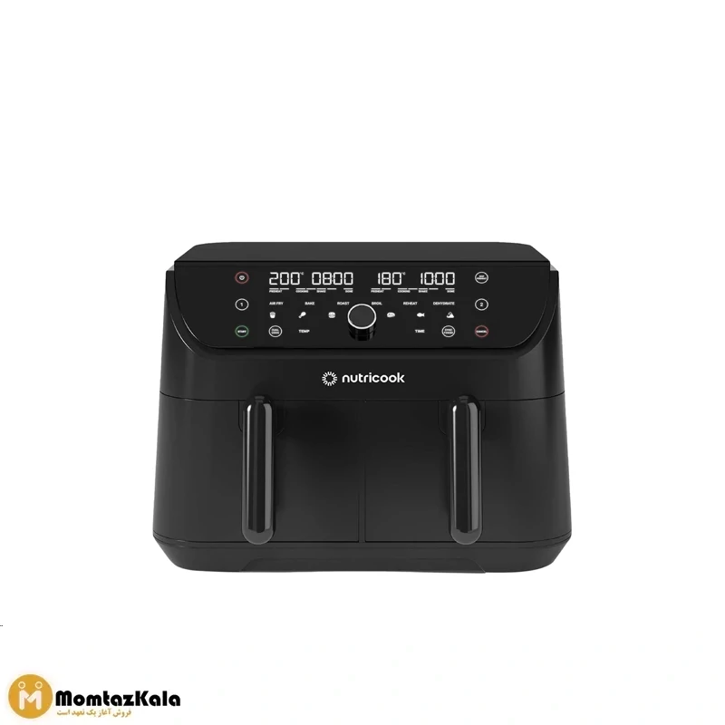 gallery-fryer-Nutricook-AFD185-1-momtazkala سرخ کن بدون روغن دوقلو نوتریکوک AFD185 - تصویر 1