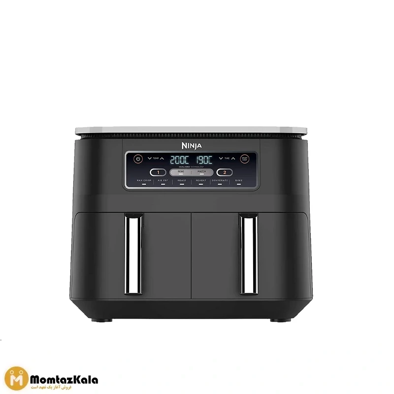 gallery-fryer-ninja-AF300-1-momtazkala سرخ کن بدون روغن نینجا دوقلو AF300 - تصویر 1